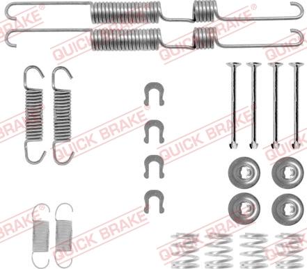 Kawe 105-0738 - Комплектующие, барабанный тормозной механизм unicars.by