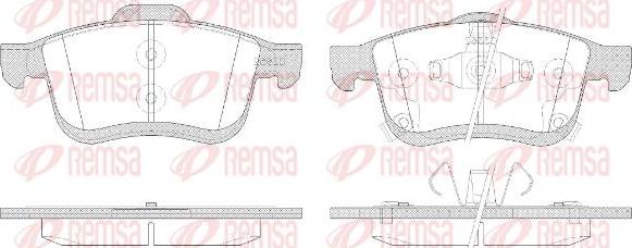 Kawe 1183 42 - Тормозные колодки, дисковые, комплект unicars.by