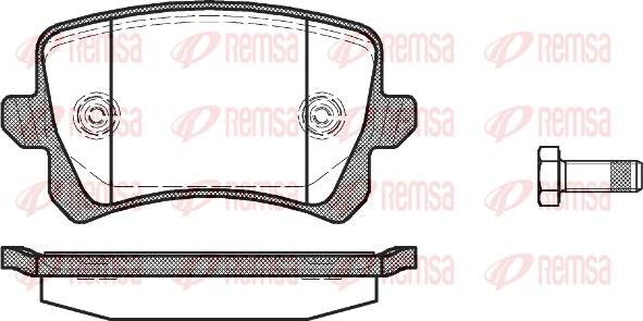 Kawe 1342 00 - Тормозные колодки, дисковые, комплект unicars.by