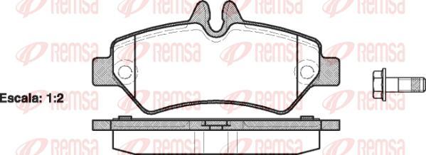 Kawe 1246 00 - Тормозные колодки, дисковые, комплект unicars.by