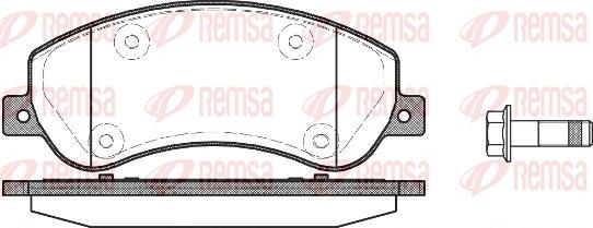 VPM VPM1553797 - Тормозные колодки, дисковые, комплект unicars.by