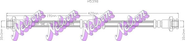 Kawe H5398 - Тормозной шланг unicars.by