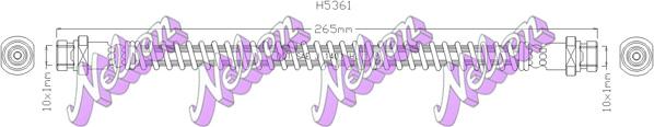 Kawe H5361 - Тормозной шланг unicars.by