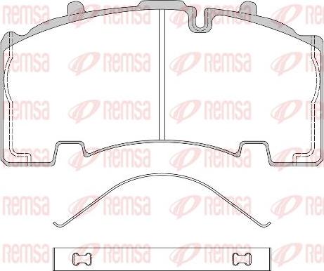 Kawe JCA1555.00 - Тормозные колодки, дисковые, комплект unicars.by