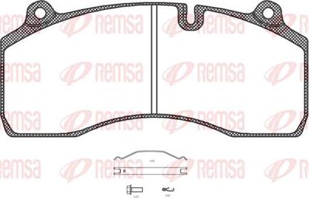 Kawe JCA1306.00 - Тормозные колодки, дисковые, комплект unicars.by