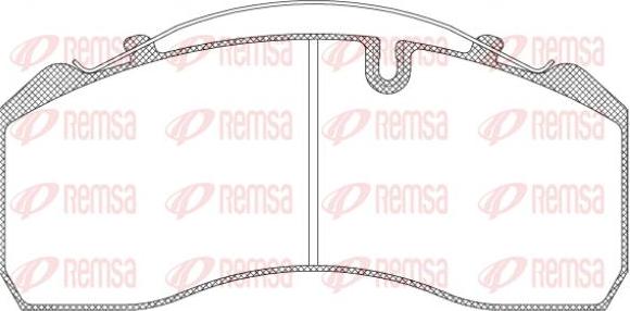 Kawe JCA814.00 - Тормозные колодки, дисковые, комплект unicars.by