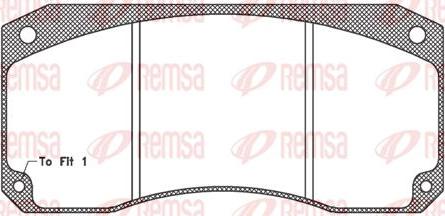 Kawe JCA346.40 - Тормозные колодки, дисковые, комплект unicars.by