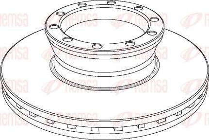 ACDelco AC3112D - Тормозной диск unicars.by