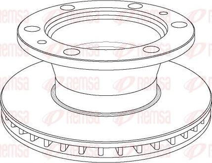 Duron DCR157A - Тормозной диск unicars.by