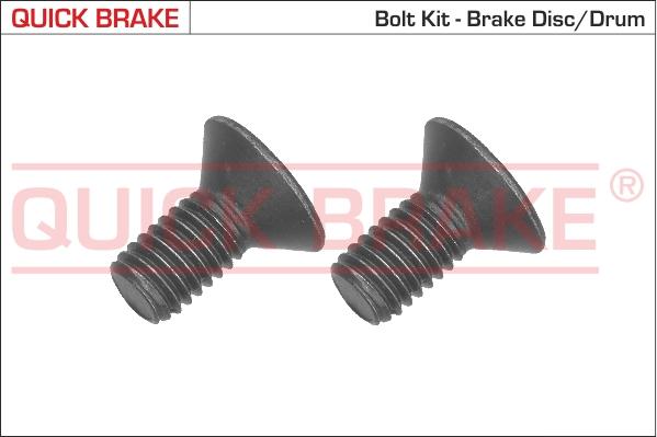 Kawe Q 11665K - Болт, диск тормозного механизма unicars.by