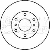 Key Parts KBD4357 - Тормозной диск unicars.by