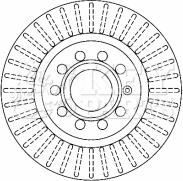 Key Parts KBD4314 - Тормозной диск unicars.by