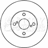 Key Parts KBD4379 - Тормозной диск unicars.by