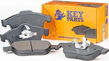 Key Parts KBP1764 - Тормозные колодки, дисковые, комплект unicars.by