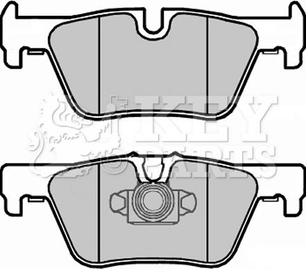 Dynamatrix DBP4670 - Тормозные колодки, дисковые, комплект unicars.by