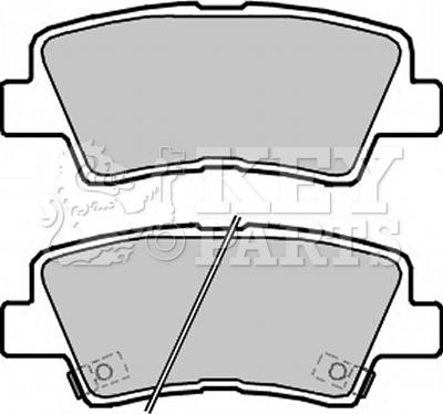 BENDIX 510795 - Тормозные колодки, дисковые, комплект unicars.by