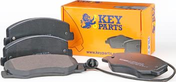 Key Parts KBP2268 - Тормозные колодки, дисковые, комплект unicars.by