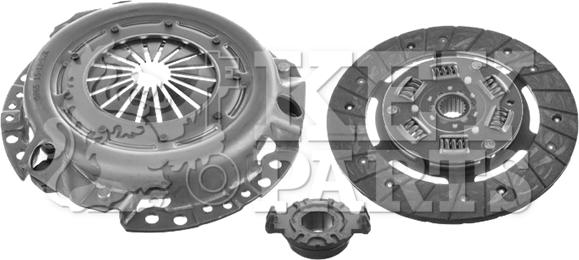 Key Parts KC6216 - Комплект сцепления unicars.by