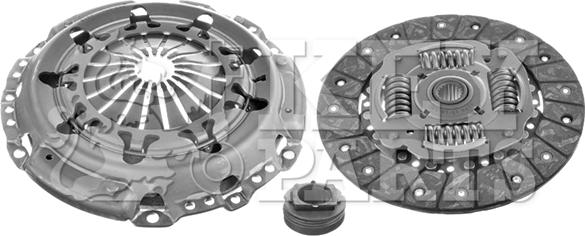 Key Parts KC7625 - Комплект сцепления unicars.by