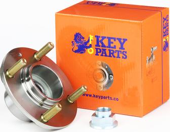 Key Parts KWB537 - Комплект подшипника ступицы колеса unicars.by