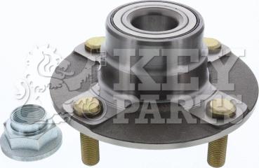 Key Parts KWB537 - Комплект подшипника ступицы колеса unicars.by