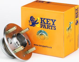 Key Parts KWB529 - Комплект подшипника ступицы колеса unicars.by