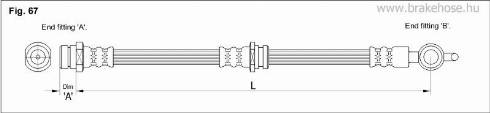 KK95KFT FT3302 - Тормозной шланг unicars.by