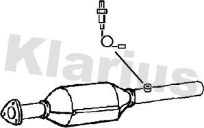 Klarius 311898 - Катализатор unicars.by