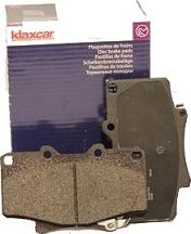 Klaxcar France 24640z - Тормозные колодки, дисковые, комплект unicars.by