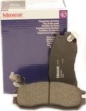 Klaxcar France 24107z - Тормозные колодки, дисковые, комплект unicars.by