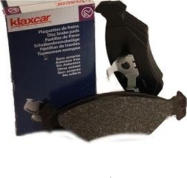 Klaxcar France 24818z - Тормозные колодки, дисковые, комплект unicars.by