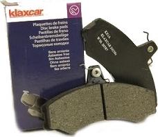 Klaxcar France 24239z - Тормозные колодки, дисковые, комплект unicars.by