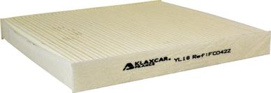 Klaxcar France FC042z - Фильтр воздуха в салоне unicars.by