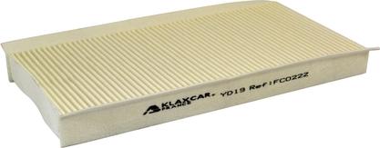 Klaxcar France FC022z - Фильтр воздуха в салоне unicars.by