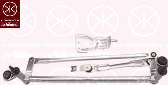 Klokkerholm 95243280 - Система тяг и рычагов привода стеклоочистителя unicars.by