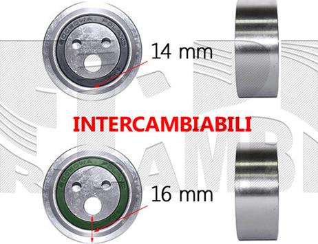 KM International FI5600 - Натяжной ролик, зубчатый ремень ГРМ unicars.by