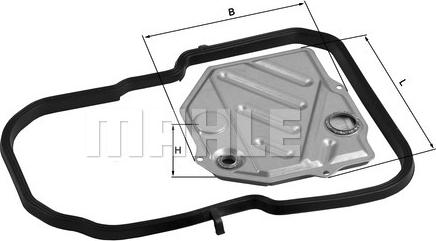 KNECHT HX 46D2 - Гидрофильтр, автоматическая коробка передач unicars.by