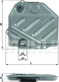 KNECHT HX 48 - Гидрофильтр, автоматическая коробка передач unicars.by