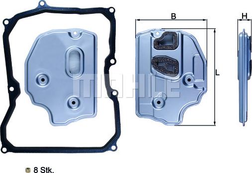 KNECHT HX 150KIT - Гидрофильтр, автоматическая коробка передач unicars.by