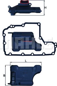 KNECHT HX 157D - Гидрофильтр, автоматическая коробка передач unicars.by