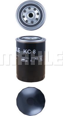 KNECHT KC 8 - Топливный фильтр unicars.by