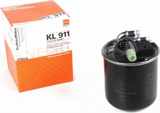 KNECHT KL 911 - Топливный фильтр unicars.by