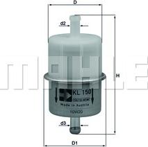 KNECHT KL 150 OF - Топливный фильтр unicars.by