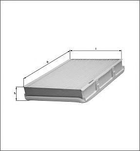 KNECHT LA13 - Фильтр воздуха в салоне unicars.by