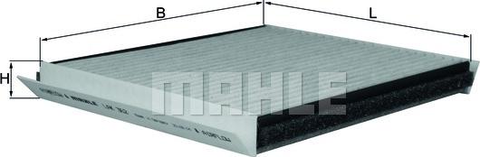 KNECHT LAK 362 - Фильтр воздуха в салоне unicars.by