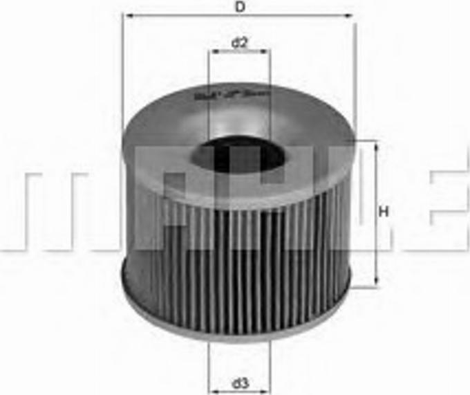 KNECHT OX 61 - Масляный фильтр unicars.by