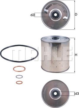 KNECHT OX 1D - Масляный фильтр unicars.by