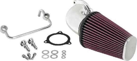 K&N Filters 57-1122P - Система спортивного воздушного фильтра unicars.by