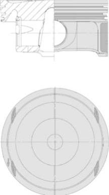 Kolbenschmidt 40696600 - Поршень unicars.by