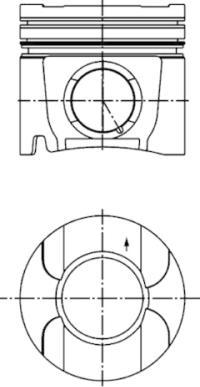 Kolbenschmidt 40292620 - Поршень unicars.by